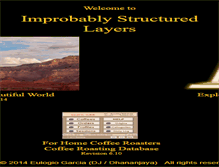 Tablet Screenshot of improbablystructuredlayers.net